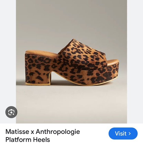Matisse Shoes - ISO looking for Matisse Anthropologie Platform Chunky Heel